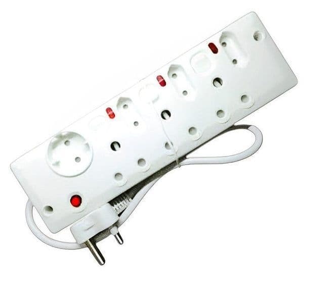Redisson Multi-Plug 7 Ways With 3 Switches