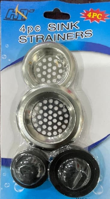 Sink Strainers With Plugs 4 Pec