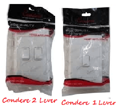 Condere Wall Switch White