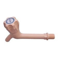 Water Tap Brown Plastic