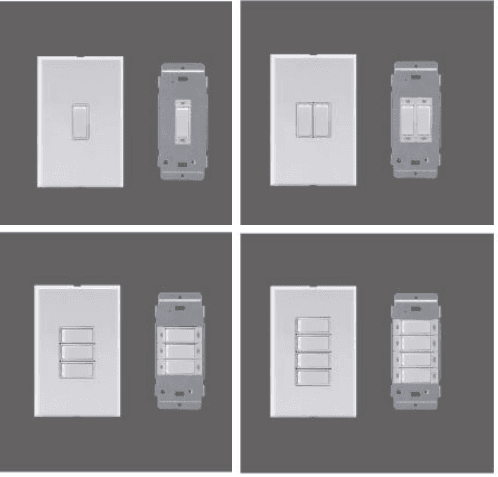 Redisson Wall Switch Metal/Steel White