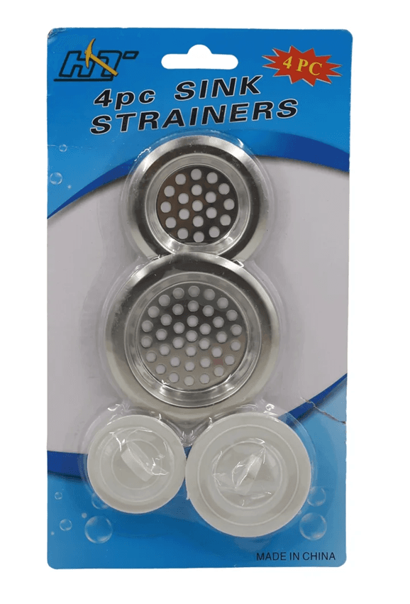 Sink Strainers With Plugs 4 Pec