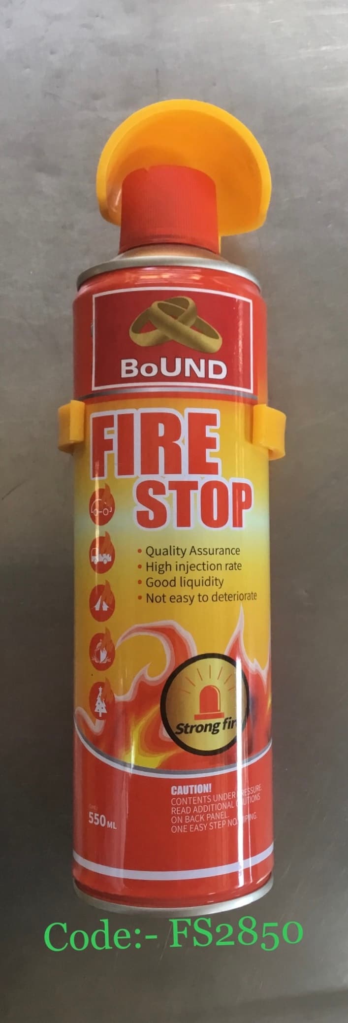 Fire Stop Extinguisher 500ml Can