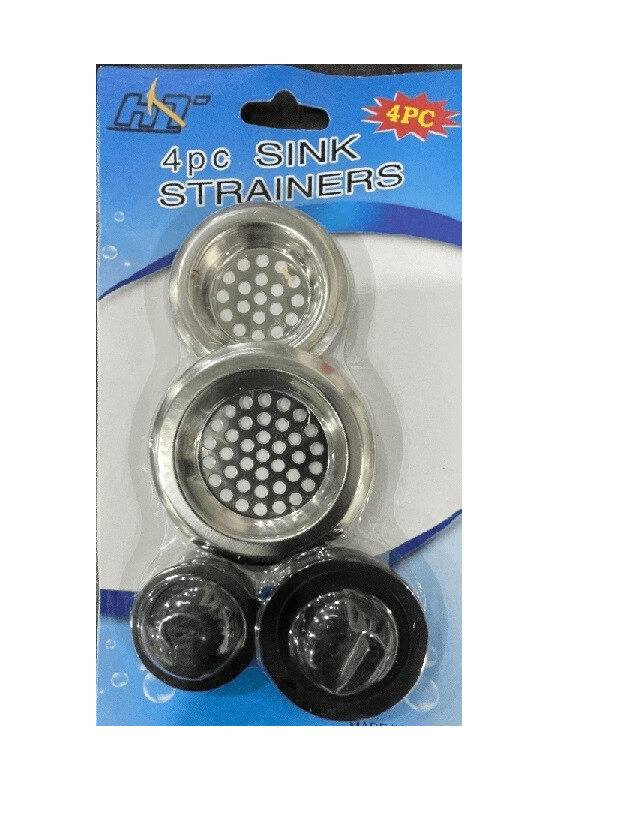 Sink Strainers With Plugs 4 Pec