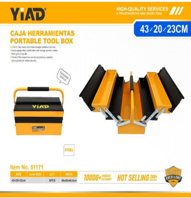 YIAD PORTABLE TOOL BOX