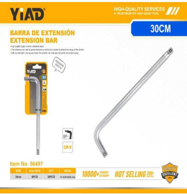 YIAD Drive socket breaker L shape